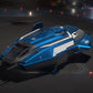 Anvil C8X Pisces Expedition with Lifetime Insurance and Code Blue Paint