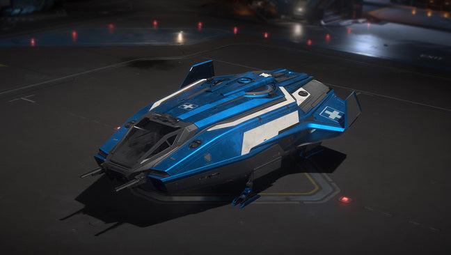 Anvil C8X Pisces Expedition with Lifetime Insurance and Code Blue Paint