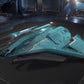 Crusader Ares Inferno with Lifetime Insurance and Celestial Blue Paint