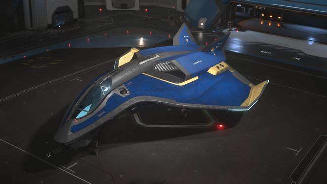 Invictus Blue and Gold Paint for Avenger