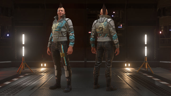 Vaporwear Skullsnap Enforcer Outfit