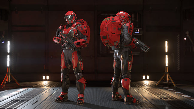 Greycat Aril “Red Alert” Armor & Assault Rifle Kit