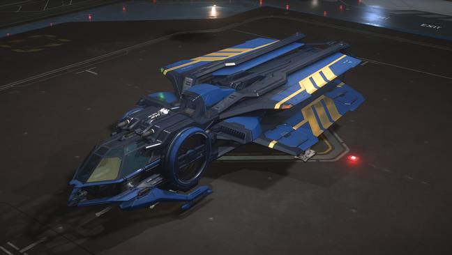 RSI Aurora LX with Lifetime Insurance and Invictus Blue and Gold Paint