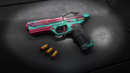 WowBlast "Teal" Desperado Toy Pistol