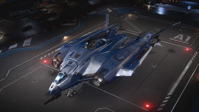 Aegis Vanguard Hoplite with Lifetime Insurance and Invictus Blue and Gold Paint