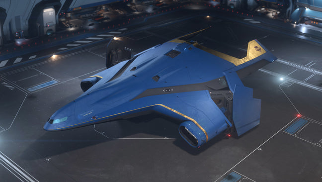 Invictus Blue and Gold Paint for Hercules Starlifter