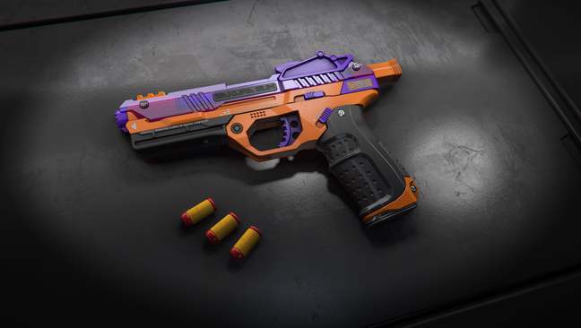 WowBlast "Orange" Desperado Toy Pistol