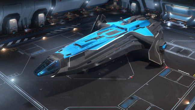 Anvil Carrack with Lifetime Insurance and Stormbringer Paint