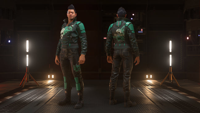 Vaporwear Toxic Fog Enforcer Outfit