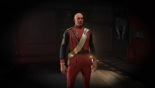 Second Tevarin War Red Dress Uniform