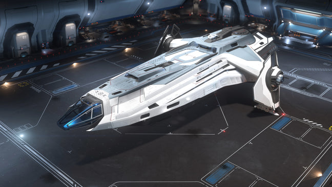 Anvil Carrack w/ C8X Pisces Expedition with Lifetime Insurance and Polar Paint