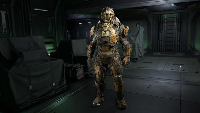 Overlord "Dust Storm" Armor Set